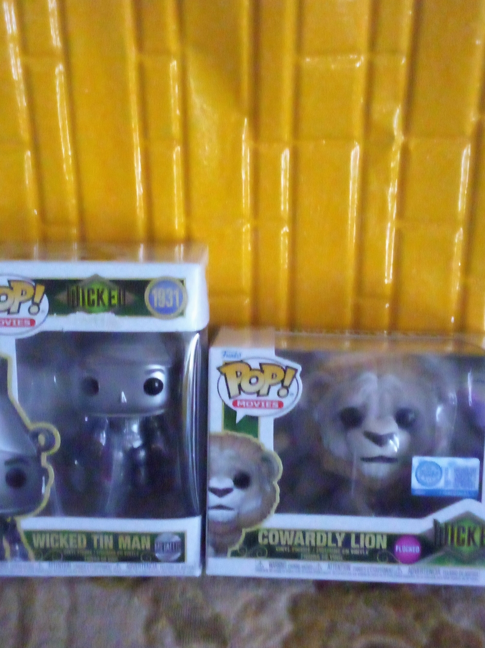 Wicked For Good Part 2 Funko Pop Wizard of Oz Tin Man Cowardly Lion Collection - Picture 7 of 8